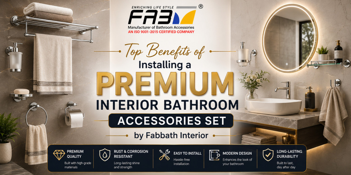 Top Bathroom Interior Accessories to Upgrade Your Modern Bathroom with Fabbath Interior