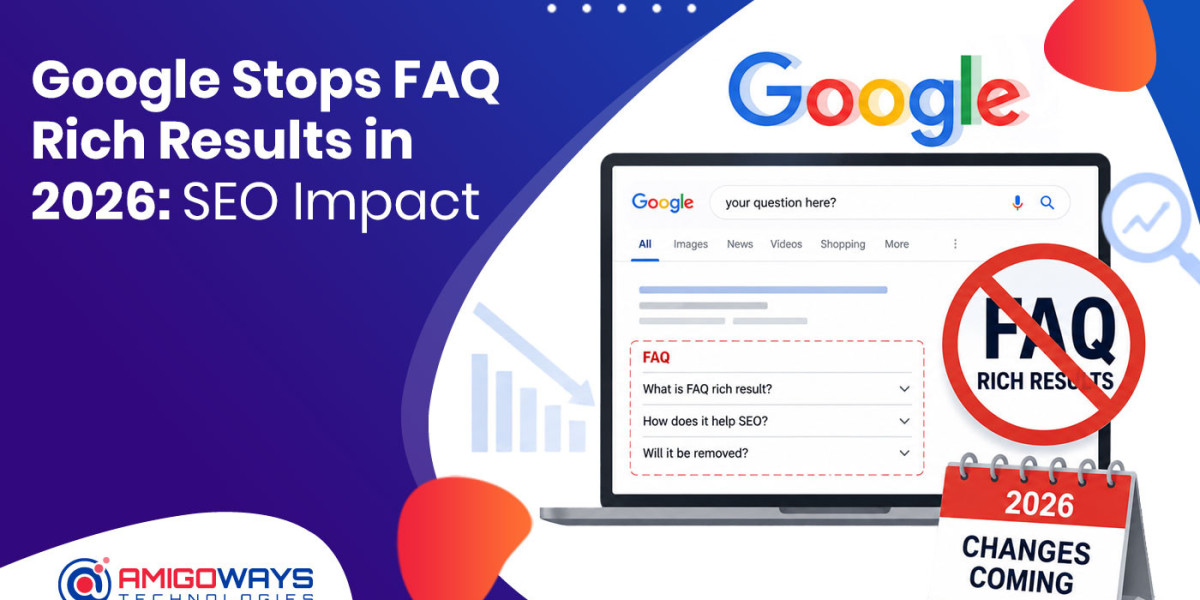 Google Stops FAQ Rich Results In 2026 : SEO Impact - Amigoways