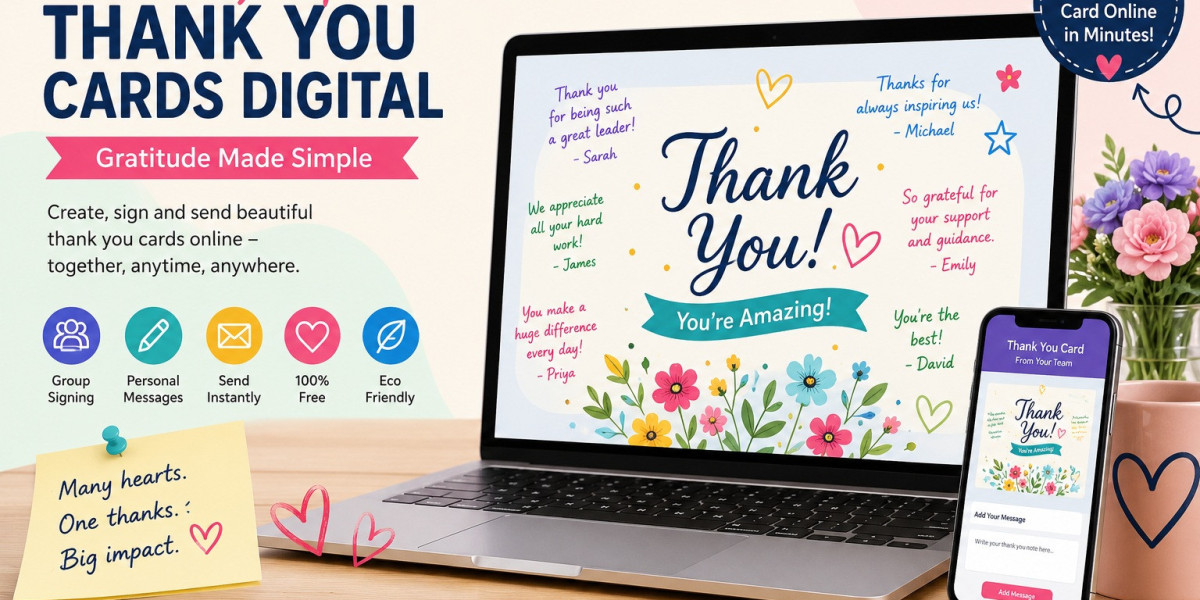 Free Group Thank You Cards Digital: The Modern Way to Share Gratitude Online