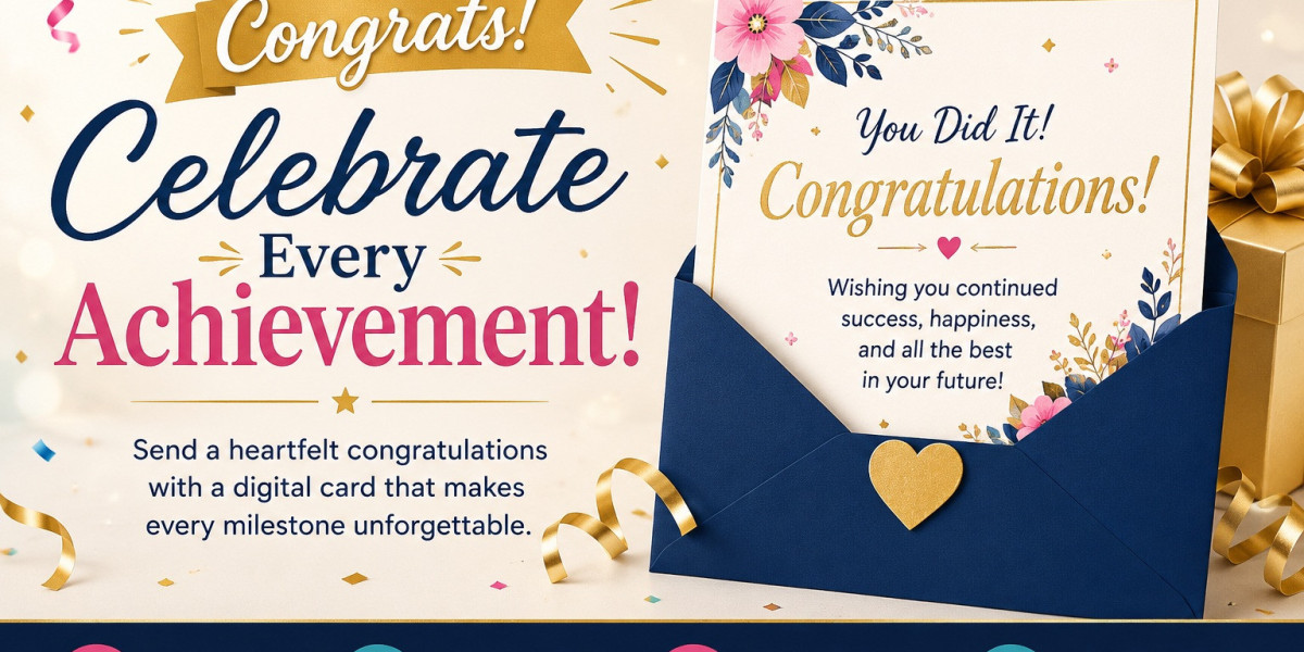 Digital Congratulations Card | Free Congratulations Card Online for Every Celebration